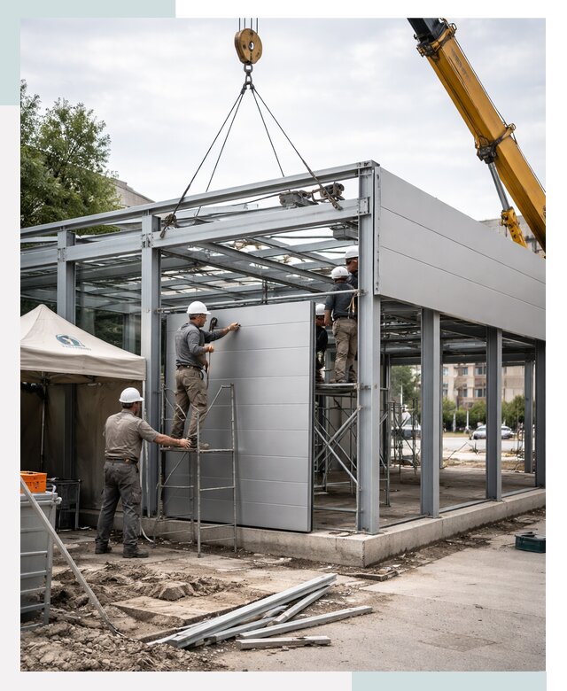 СтальСтрой: торговый павильон под ключ в Кинешме от 35375 р.